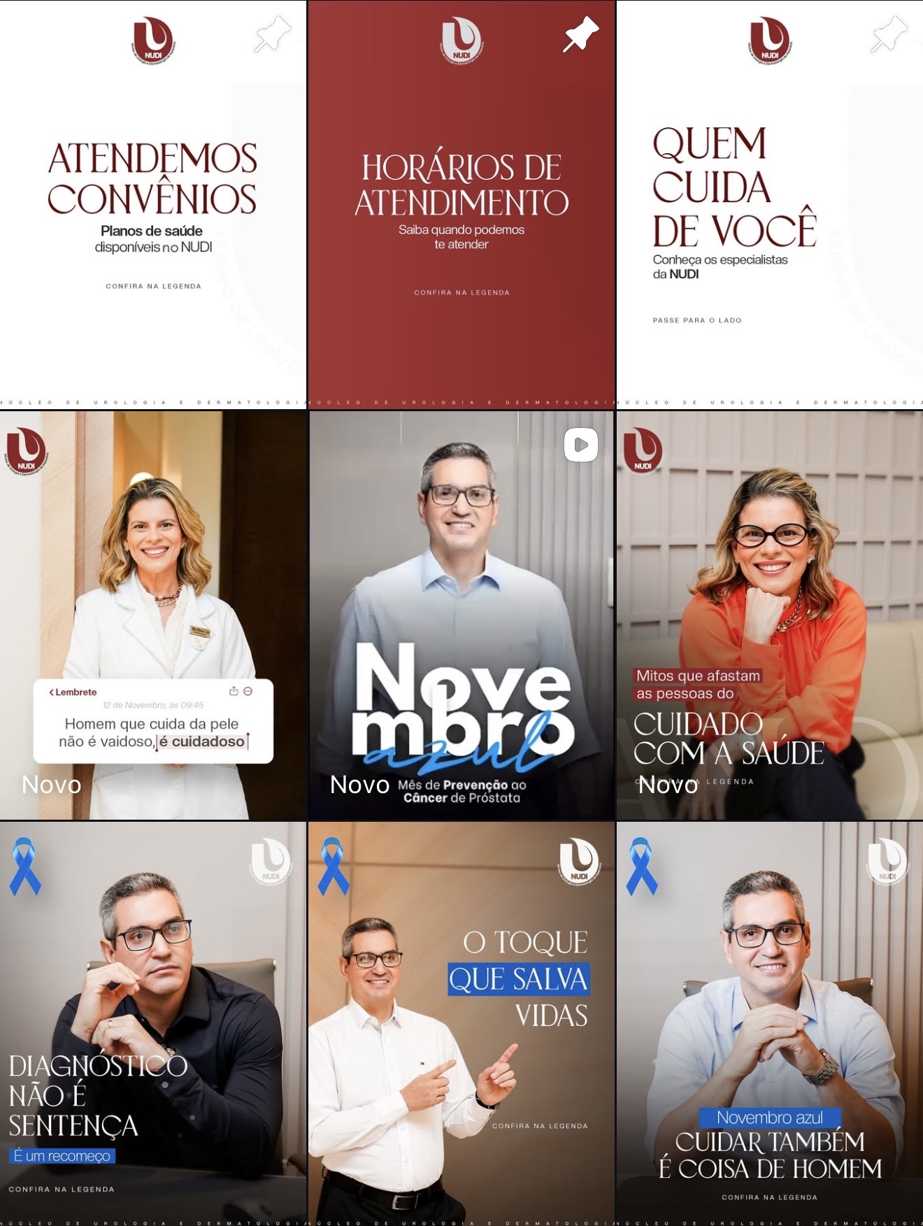 Comparação perfil fraco vs forte